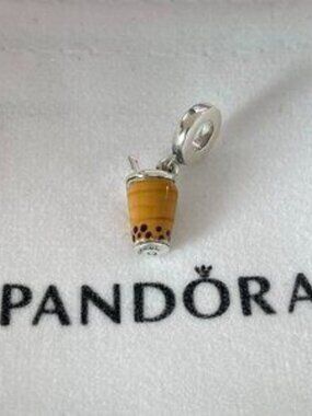 Pandora Murano Glass Bubble Tea Dangle Charm